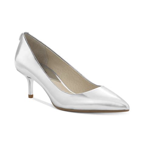 michael kors heels platform|michael kors silver kitten heels.